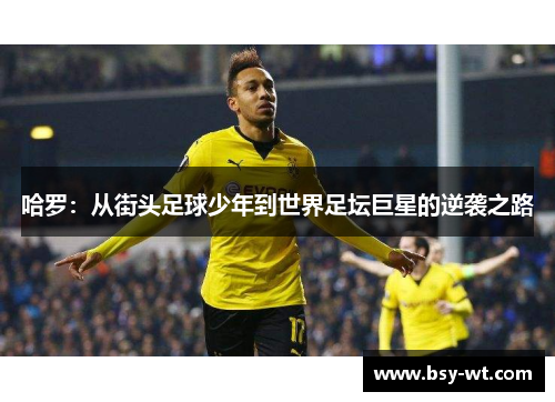 哈罗：从街头足球少年到世界足坛巨星的逆袭之路