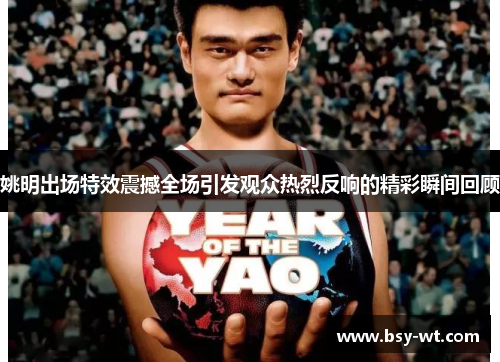 姚明出场特效震撼全场引发观众热烈反响的精彩瞬间回顾
